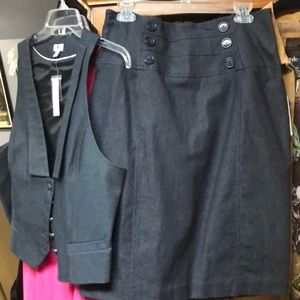 Skirt n best set by Worthington